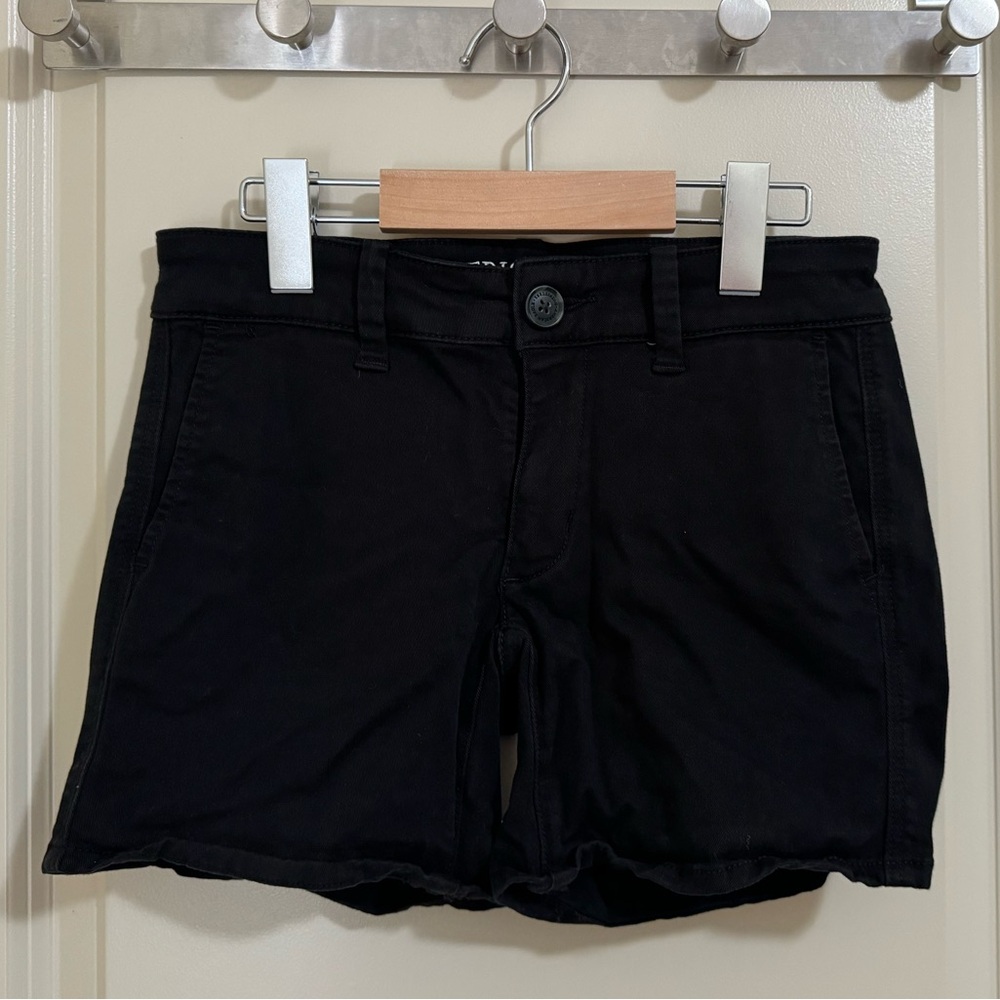 American Eagle Shorts - Twill X Super Stretch Midi Black